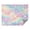 Cute Pastel Rainbow Background, variant on 70x55 Inches Glow in The Dark Blanket Cozy Throw Camping Blankets for Home and Outdoor Use Blue Vortex