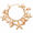 Gold, variant on Seashell Charm Bracelet for Women by Ginger Lyne Gold Plated Pearls Starfish and Shells