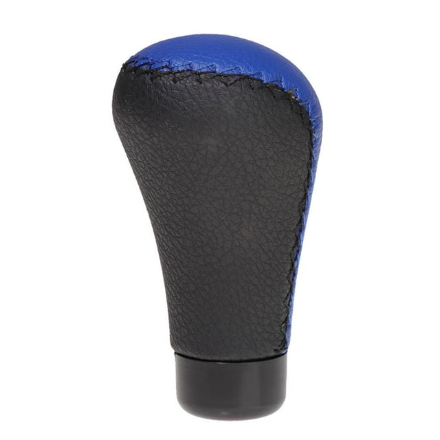Perilla de Repuesto de Palanca de Cambios de de Aluminio para Automóviles Manuales , Negro y azul shamjiam Perilla manual de cambio de marchas