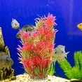 thumbnail image 2 of IFANLANDOR 2Pack Orange Tank Plants for Aquarium Use Plastic Realistic Design 12.2x5.1in, 2 of 4