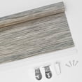 thumbnail image 6 of Lumi Cordless Natural Fabric Roller Shades Light Filtering (4 Colors) 32 W x 72 H Inches - Taupe, 6 of 6