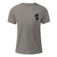thumbnail image 3 of JAJAHO Men's Short Sleeve T Shirts Hawaiian Shirts For Men Summer Beach Vacation Clothes Tropical Printed Loose Fit Graphic Tee Stylish Tops, 3 of 4