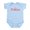 Sky Blue, variant on CafePress - Princess Infant Bodysuit - Baby Light Bodysuit, Size Newborn - 24 Months