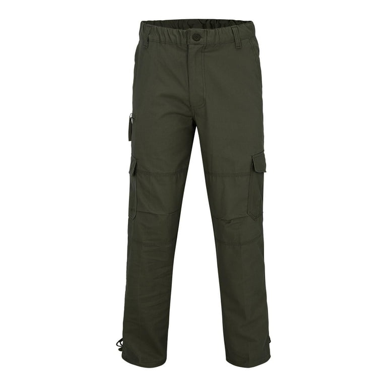 Ketyyh chn99 Mens Linen Pants Drawstring Casual Solid Pants Sport