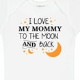 thumbnail image 4 of Inktastic I Love My Mommy to the Moon and Back Boys or Girls Baby Bodysuit, 4 of 5