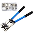thumbnail image 2 of Terminals HX-50B Portable Cable Crimping Tool Professional Terminals Crimper Plier Car Auto Copper R-ing Terminal Wire Crimp Terminals Soldered Connectors Kit  Multifunctional Hand, 2 of 5