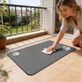 thumbnail image 5 of Paw Print Pet Feeding Mat Absorbent Diatomite Food Tray Ideal for Dogs Cats and Home Kitchen Floor Protection, 5 of 5