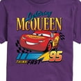 thumbnail image 2 of Disney's Cars - Lightning McQueen Think Fast - Men's Short Sleeve Graphic T-Shirt, 2 of 4