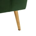 thumbnail image 5 of Noble House Modern Velvet Loveseat for Living Room 2 Seater, Forest Green, 5 of 8