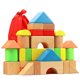 thumbnail image 2 of Bloques de construcción de madera para niños pequeños, grandes bloques de madera maciza pa Xylolin Xylolin, 2 of 2