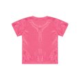 thumbnail image 2 of vastwit Kids Boys Girls T-Shirt Hip-hop Jazz Dance Tops Short Sleeve Sequins Solid Color Tee Tops Hot Pink 140, 2 of 5