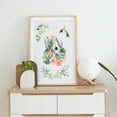 thumbnail image 3 of 3 Pcs Flower and Bird Rub on Transfers for Furniture and Crafts Decals 6x12 inch Furniture Transfer Stickers Self Adhesive Waterproof Redesign Décor Transfers Decals for Home, 3 of 7