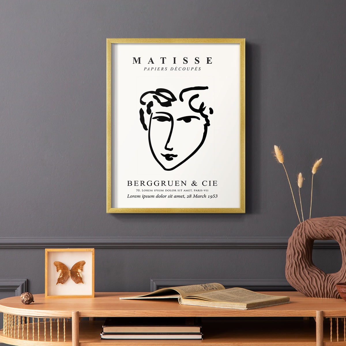 Matisse LXXVI Framed Print - Solid Wood