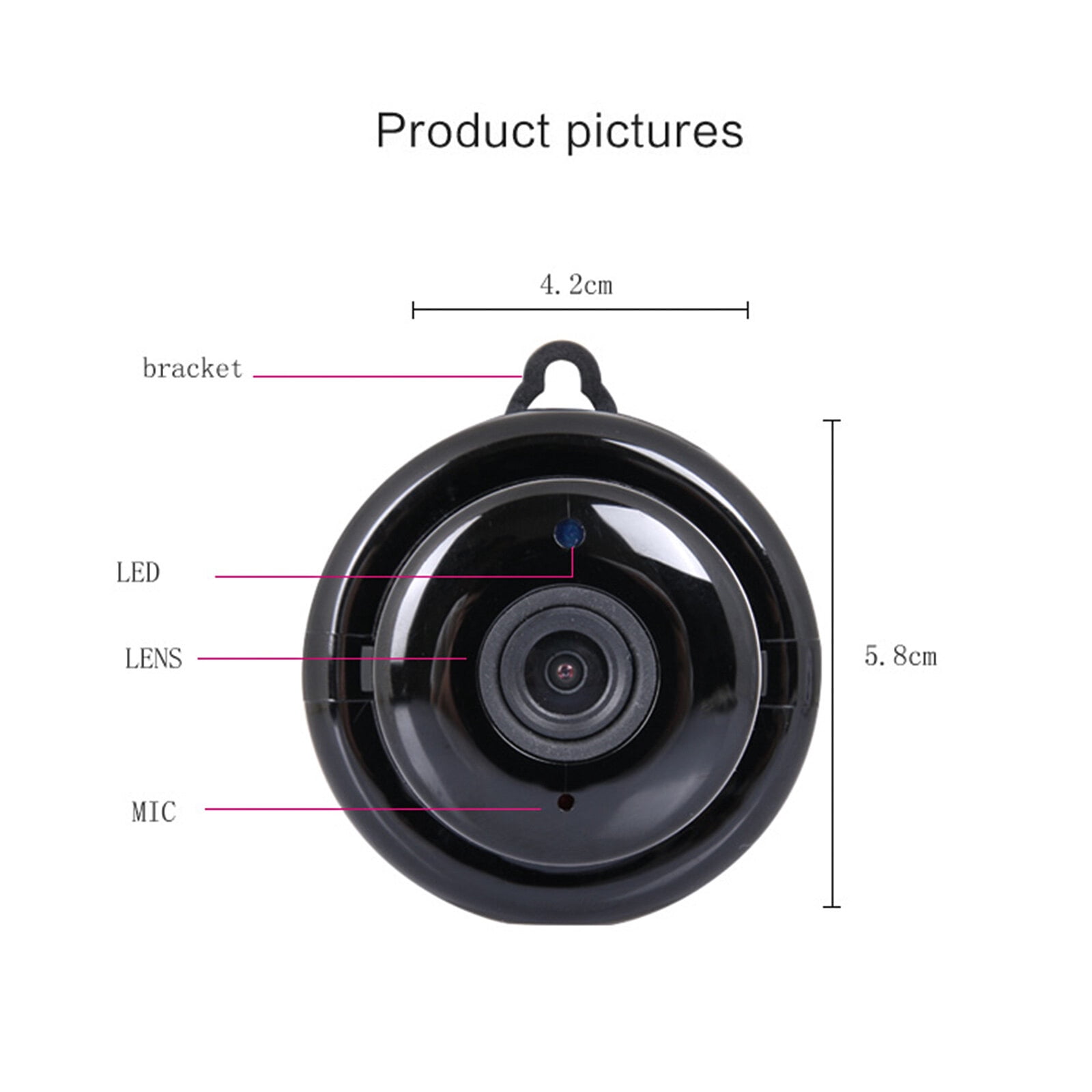V380 Pro WiFi HD Camera Home Security IP Camera Two Way Audio Wireless Mini Camera Night Vision CCTV Baby Monitor