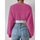thumbnail image 3 of Outer wear solid colour jumper New simple versatile longsleeved knitted sweater women, 3 of 5