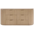 thumbnail image 3 of Meridian Furniture Astrid Natural Solid Wood And Oak Veneer Dresser, 3 of 15