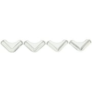 (3 pack) Kidkusion Clear Corner Guards for Sharp Corners of Tables, Furniture, 4 CT, Clear, Toddler