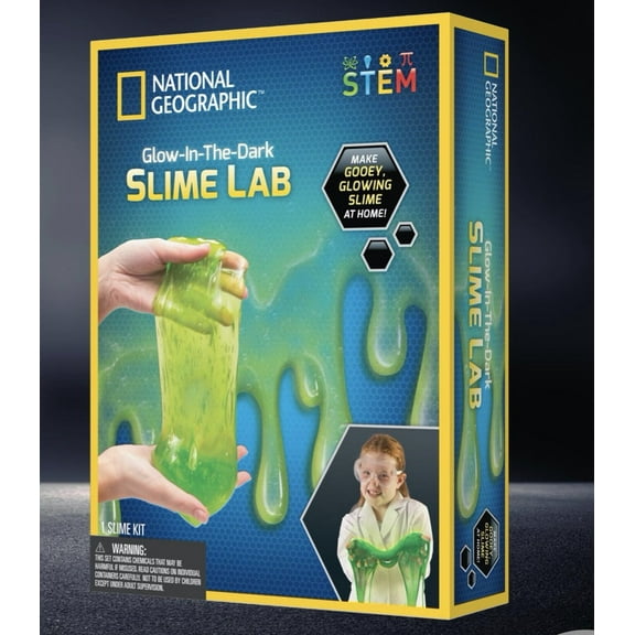 National Geographic Glow-in-the-Dark Slime Lab