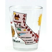 California The Golden State All-American Collection Shot Glass