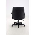 thumbnail image 3 of Safco Poise Faux Leather Executive Mid Back Office Chair in Black, 3 of 4