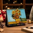 thumbnail image 4 of 2027 Monthly Desk Calendar, 12-Month Spiral Bound Planner with Monthly Tabs, 8.6 X 7.3 Inch Standing Size, 4 of 7
