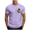 thumbnail image 1 of Eres Más Que una Camisa de Puntuación de Prueba Nueva Moda Casual Hombres Imprimir Camiseta Deportiva Manga Corta Blusas de Cuello Redondo, 1 of 1