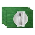 thumbnail image 1 of Tapis de table 4 Pcs, Tapis de table Résistant à la Chaleur, Tapis de table de Cuisine, Tapis Lavable Résistant à la Chaleur, pour buffet de Fête Dîner, 1 of 6