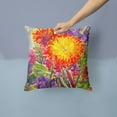 thumbnail image 2 of Flower - Aster Fabric Decorative Pillow, 2 of 4