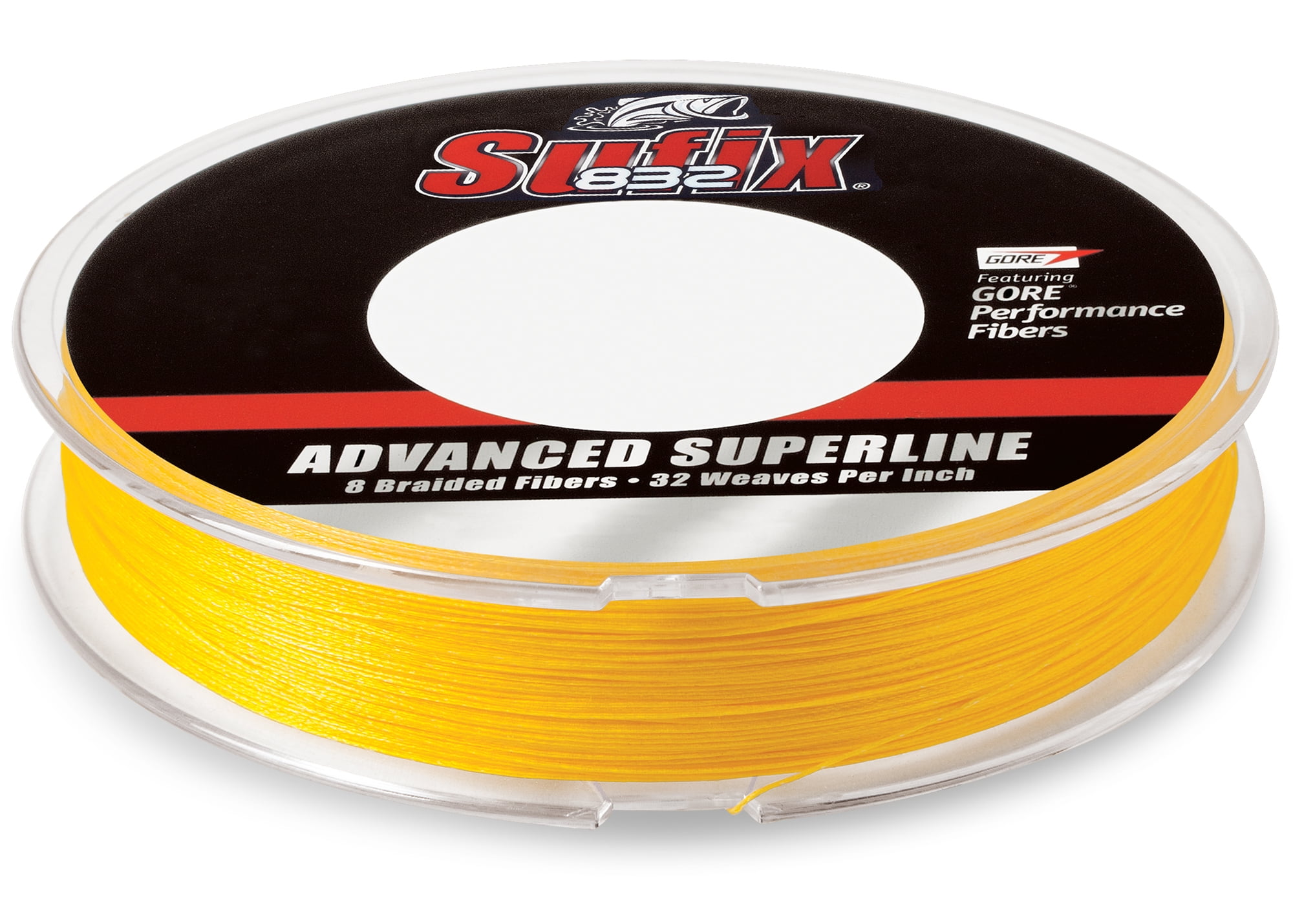 Sufix 832 superline braid 50 lb 300 yards lo vis green 50lb 8 braid fibers 