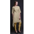 thumbnail image 4 of Bimba Orange Clock & Women Kurtas Ethnic Printed Asymmetric Summer Wear Tops for Women Large, 4 of 6