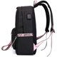 thumbnail image 3 of Mochila de lona recargable por USB (rosa), 3 of 5