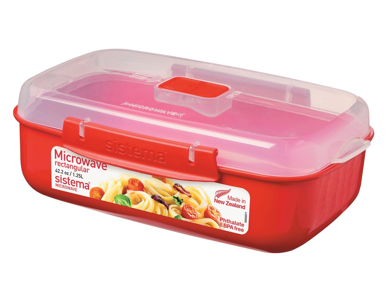 Sistema Lunch Collection Food Storage Containers Assorted Colors 13.5