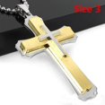 thumbnail image 2 of Unisex Stainless Steel Pendant Necklace Chain for Men Durable Modern Jewelry Accessory with Secure Clasp Design, 2 of 7