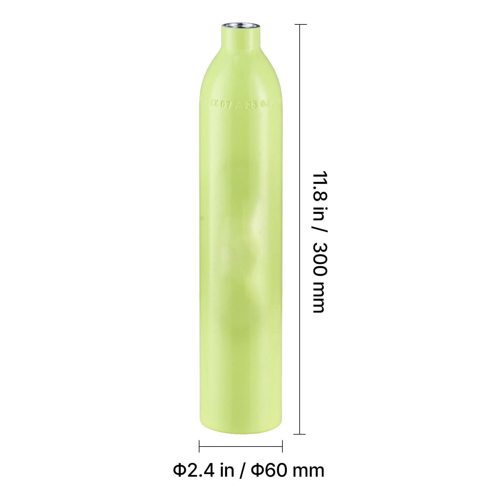 Mini Scuba Tank 0.5L Aviation Aluminum 20MPa with Regulator Refill Adapter Lanyard for Snorkeling Diving