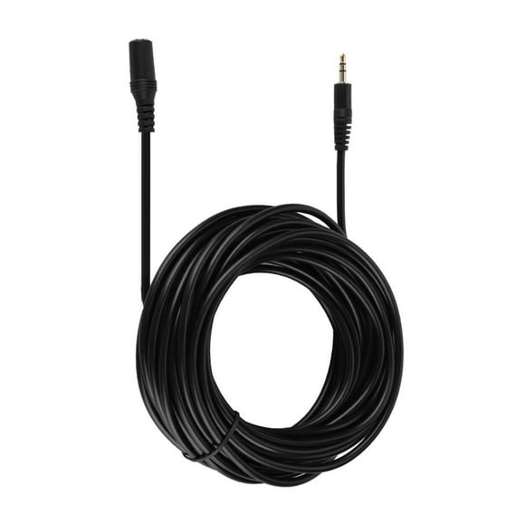 Qiilu Câble d'Extension Audio Mâle à Femelle 3,5 Mm Jack aux Cable pour Casque de Smartphone Stéréo, Câble d'Extension Audio, Câble Audio