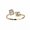 Gold-B, variant on Adjustable Open Initial A-Z Letters Ring Fashion Zircon Ring Womens Jewelry Gift-Gold-V