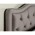 thumbnail image 5 of Leffler Home Allure Diamond Tufted King Upholstered Headboard in Gray, 5 of 5