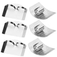 thumbnail image 1 of 6Pcs Stainless Steel Finger Guards Cutting Finger Protectors Practical Finger Guards for Cutting, 1 of 8