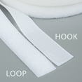thumbnail image 2 of Country Brook Design® 3/4 inch White Sew on Hook and Loop, 50 Yards, 2 of 5