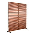 thumbnail image 3 of Moe's Home Collection Dallin Contemporary Wood Screen in Brown, 3 of 4