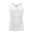 thumbnail image 2 of Camiseta Interior Rinbros para Hombre, Cuello Redondo Algodón Blanco Value Pack 4 Piezas Talla M, 2 of 4