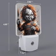 thumbnail image 2 of Saiise Chucky Print LED Night Light for Bathroom,Hallway,Bedroom,Kids Room,Stairway-US, 2 of 7