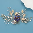 thumbnail image 2 of Peineta para el pelo con diamantes de imitación para novia, joyería para la cabeza de boda, peineta, diadema, 2 of 7