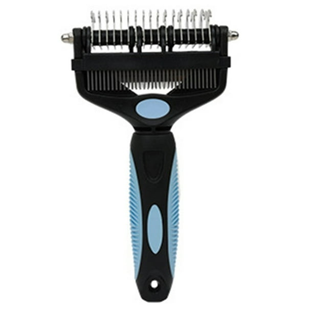 Cepillo para Quitar el Pelo de Mascotas, Removedor de Nudos, Peine para Cachorros y Gatos, Suministros para el Cuidado de Perros y la Muda.