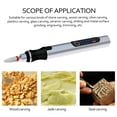 thumbnail image 2 of Portable Engraving Pen Electric Drill Pen LED Speed Display Carving Pen Engraving Machine Graver Tools Rechargeable Grinding Machine, 2 of 5