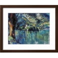 thumbnail image 2 of Cezanne Annecy Lake, 1896, Scenic World Culture Framed Art Print Wall Art by Paul C?zanne Sold by Art.Com, 2 of 6