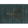 thumbnail image 1 of Ahgly Company Machine Washable Indoor Rectangle Contemporary Dark Slate Gray Green Area Rugs, 7' x 10', 1 of 7