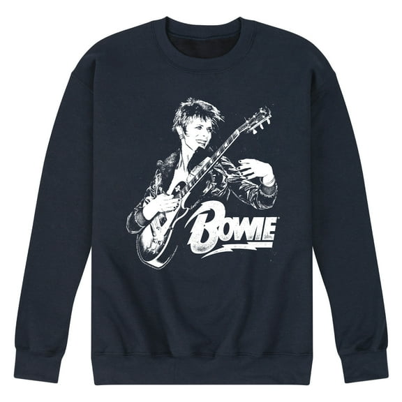 David Bowie - Bowie Punk - Men's Crew Neck Fleece Pullover