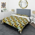 thumbnail image 3 of Designart 'Retro Polka Dots I' Mid-Century Modern Duvet Cover Set, 3 of 4