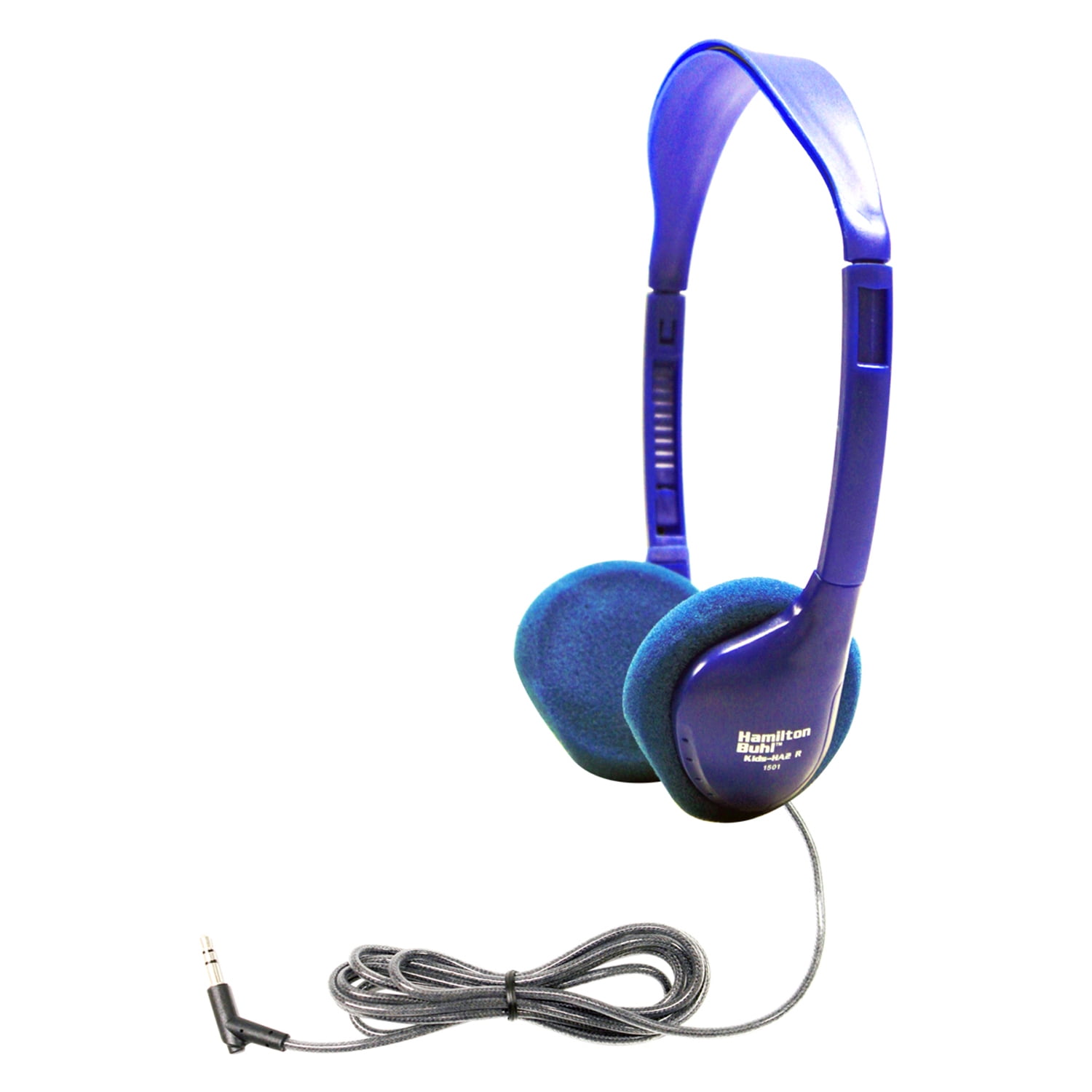 HamiltonBuhl Kids On-Ear Blue Stereo Headphone